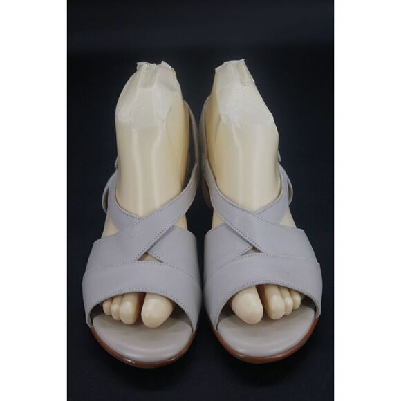 SAS Tripad Comfort Caress Sandals Womens Size 9.5N Bone Leather Slingback - Picture 4 of 11